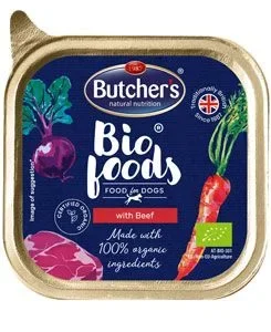 Butcher’s Dog Bio s hovězím vanička 150g