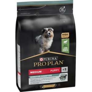 Pro Plan Puppy Medium Sensitive Digestion jehně 3kg