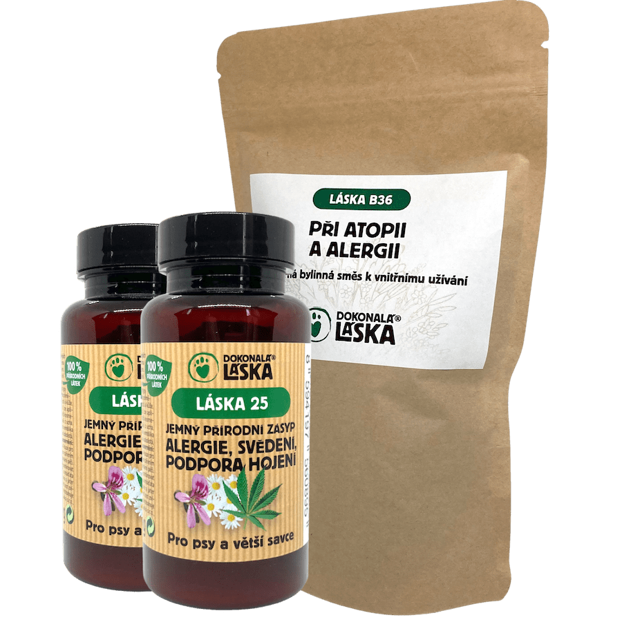 Dokonalá Láska Alergie - základní péče / zvýhodněný set Láska 25 + Láska B36 L Dokonalá Láska Alergie - základní péče / zvýhodněný set Láska 25 + Láska B36 L
