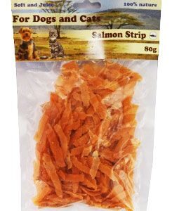 Pochoutka Lososové maso proužky 80g