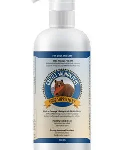 Lososový olej pes Grizzly Salmon Oil Plus 500ml