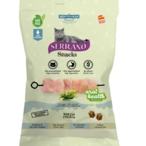 Serrano Snack Cat Oral Care Chicken 50 g
