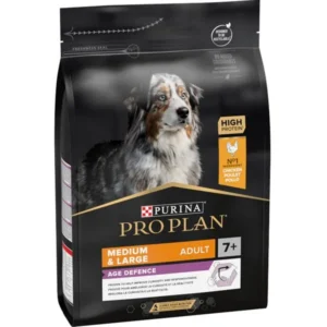 Purina Pro Plan Dog Adult Medium&Large 7+Age Defence kuře 3kg