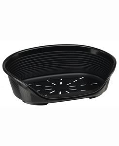 Pelech plast SIESTA DLX 10 černý 93,5x68x28,cm FP 1ks