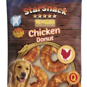 Nobby StarSnack BBQ Chicken Donut pamlsky 5cm 110g