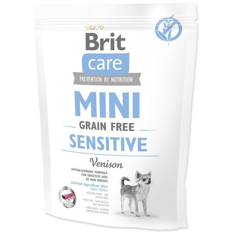 Brit Care Dog Mini Adult Sensitive Grain-free - 400g Brit Care Dog Mini Adult Sensitive Grain-free - 400g