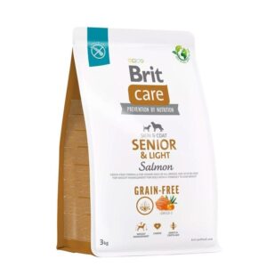 Brit Care Dog Grain-free Senior & Light – 3kg