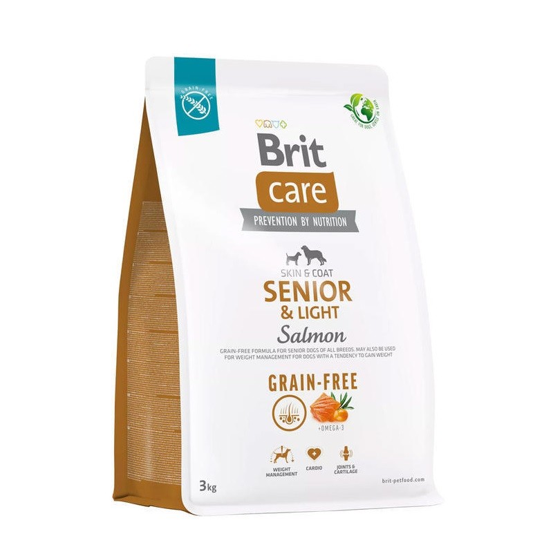 Brit Care Dog Grain-free Senior & Light - 3kg Brit Care Dog Grain-free Senior & Light - 3kg