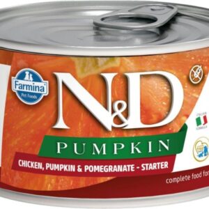 N&D PUMPKIN Dog konz. Lamb & Pumpkin & Blueberry Starter Mini 140 g