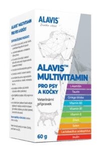 Patron ca, s.r.o. Alavis Multivitamín pro psy a kočky 60g