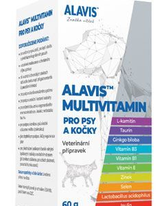 Patron ca, s.r.o. Alavis Multivitamín pro psy a kočky 60g