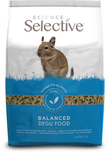 Supreme Science®Selective Degu - osmák 1,5 kg Supreme Science®Selective Degu - osmák 1,5 kg