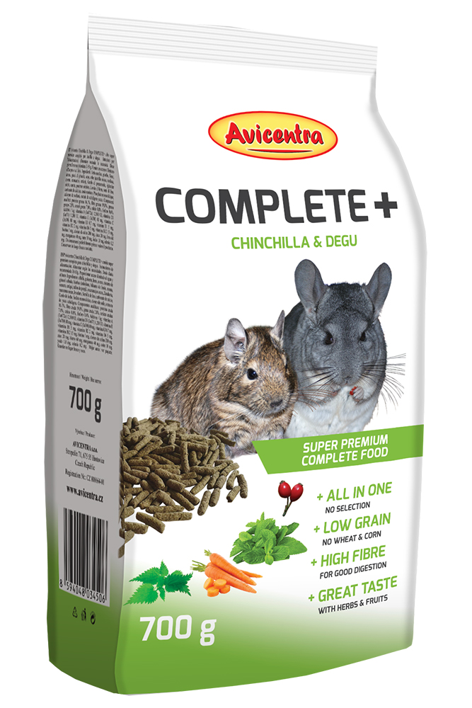 Avicentra Činčila & Osmák Complete+ 700g Avicentra Činčila & Osmák Complete+ 700g