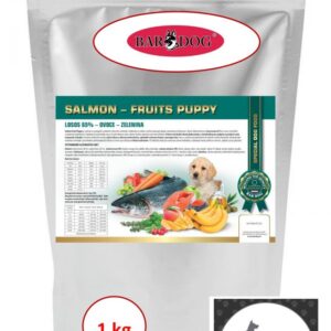 Granule Bardog Salmon Fruits Puppy – 1 kg
