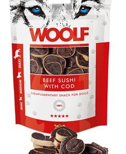 WOOLF pochoutka beef sushi with cod 100g
