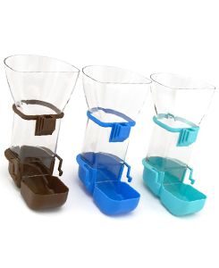 Krmítko plastové automatické velké pro ptáky,exoty SP