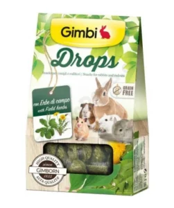 GIMBORN IT Gimbi DROPS pro hlodavce s polními bylinkami 50g