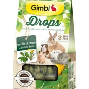 GIMBORN IT Gimbi DROPS pro hlodavce s polními bylinkami 50g