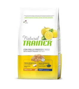 TRAINER Natural Small&Toy Adult kuře a rýže 800g