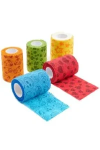 KRUUSE Obinadlo elast. Fun-Flex Care 10cmx4,5m Mix barev 10ks