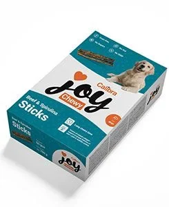 Calibra Joy Dog Chewy Beef & Spirulina Sticks 700g