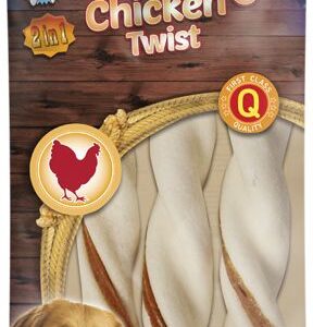 Nobby StarSnack BBQ Chicken Twist žvýkací tyčky XL 25cm 240g