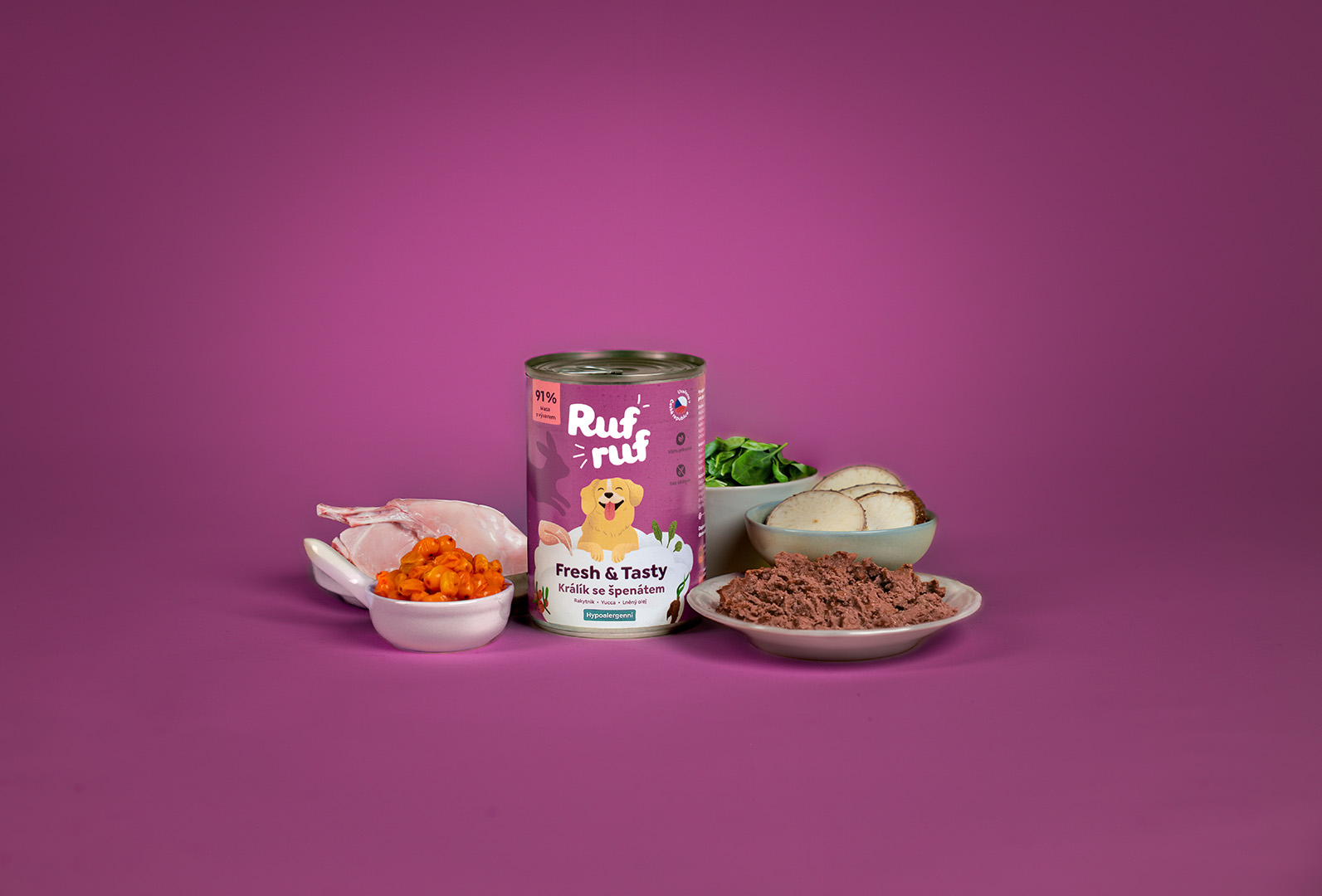 Rufruf Králík se špenátem 11 + 1 Rufruf Králík se špenátem 11 + 1