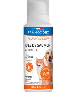 Francodex Salmon Oil lososový olej pes, kočka 200ml