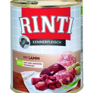 Rinti Dog Kennerfleisch konzerva jehně 800g