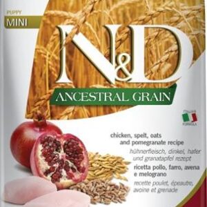 N&D ANCESTRAL GRAIN Dog LG Chicken, Spelt, Oats & Pomegranate Puppy Mini 7 kg