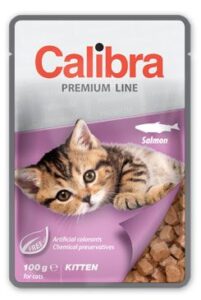 Calibra Cat kapsa Premium Kitten Salmon 6x100g