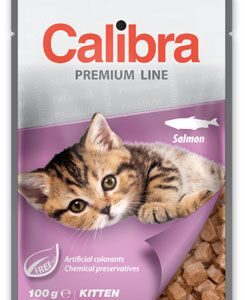 Calibra Cat kapsa Premium Kitten Salmon 6x100g