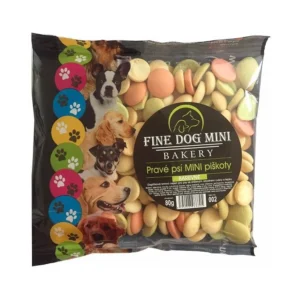 Fine Dog MINI Piškoty barevné 80g