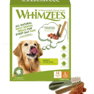 Whimzees Dental Mix Box L 14ks