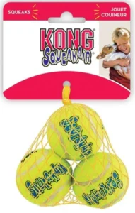 Hračka tenis KONG SqueakAir Balls XS 3 ks