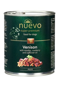 Nuevo pes adult Zvěřinové menu konz. 800g Nuevo pes adult Zvěřinové menu konz. 800g