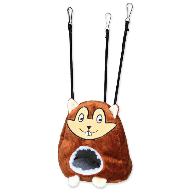 Houpačka TRIXIE plyšová hnědá 11 x 14 cm 1ks Houpačka TRIXIE plyšová hnědá 11 x 14 cm 1ks