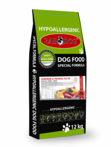 Granule Bardog Hypoalergenní granule Venison Potato 19/10 - 12 kg