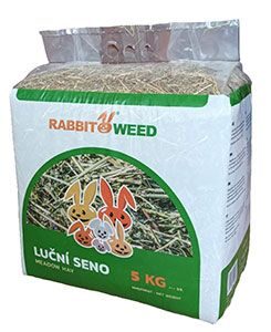 Rabbit&Weed s.r.o. Seno luční RabbitWeed 5kg