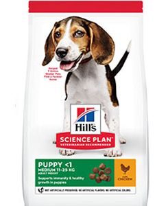 Hill’s Can.Dry SP Puppy Medium Chicken 18kg
