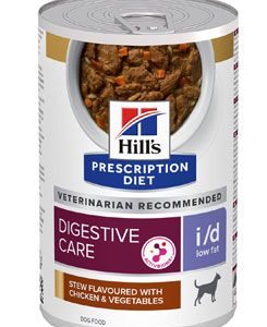 Hill’s Can. PD I/D Digestiv Low Fat Chick.stew Kon354g