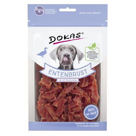 Dokas - Kachní prsa kousky 70 g Dokas - Kachní prsa kousky 70 g