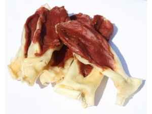 Salač Uši králičí plněné kachnou 1kg