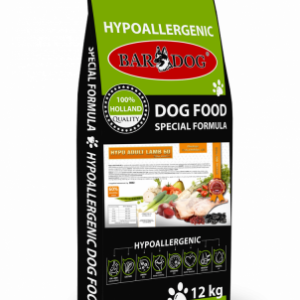 Granule Bardog Lisované granule za studena Hypo Adult Lamb 60 – 12kg