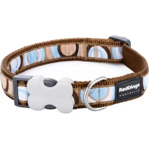 Obojek RD 12 mm x 20-32 cm - Circadelic Brown