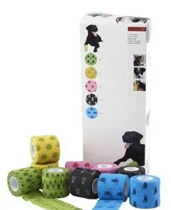 KRUUSE Obinadlo elast. Fun-Flex 5cmx4,5m, mix 10ks