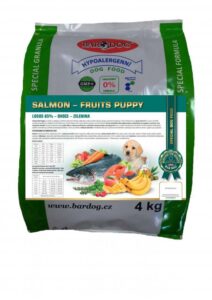 Granule Bardog Salmon Fruits Puppy - 4 kg