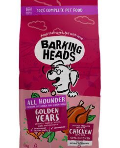 BARKING HEADS All Hounder Golden Years Chicken 12kg