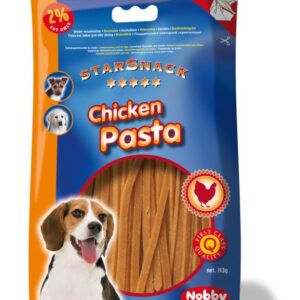 Nobby StarSnack Chicken Pasta kuřecí nudličky 113g