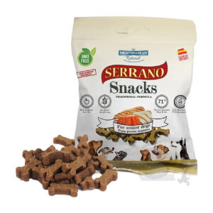 Mediterranean Serrano Snack Meditky tréninkové kostičky pro seniory light 85g